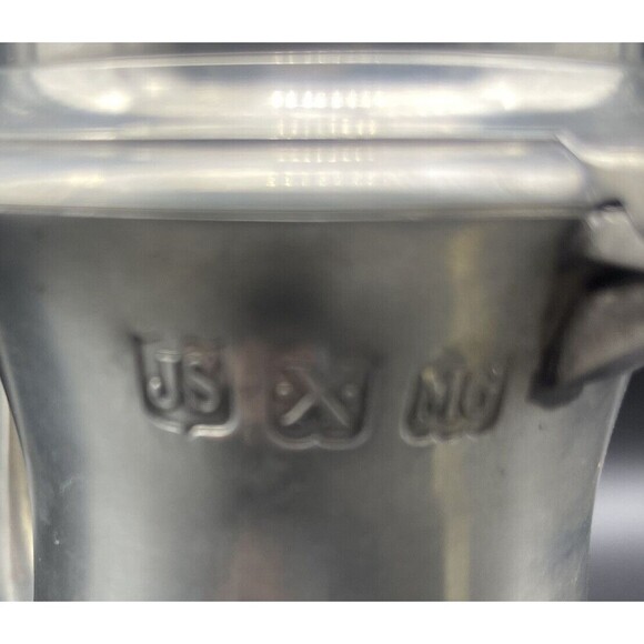 VTG John Somers Handmade Brazilian Pewter Teapot Stamped 10” - Picture 7 of 8